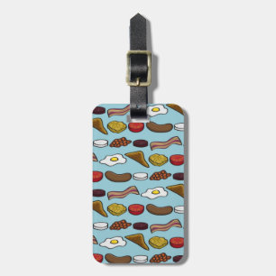 Fried Breakfast Luggage Tag