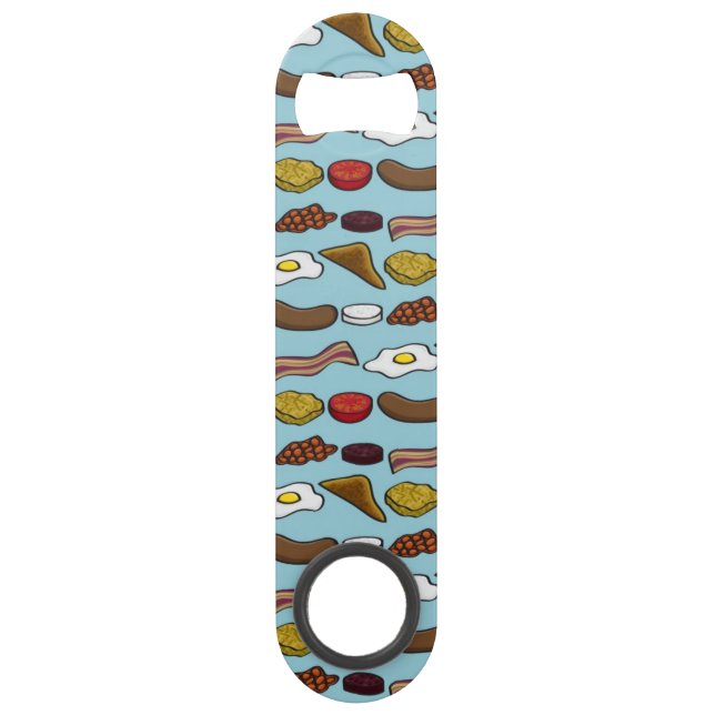 Fried Breakfast Speed Bottle Opener (Front)