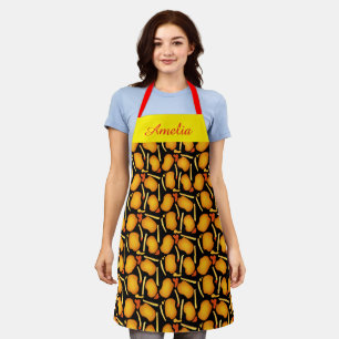 Fried Chicken Bites And Potato Fries Apron