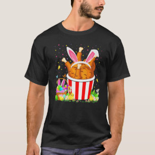 Fried Chicken Easter Egg Hunt Bunny Fried Chicken T-Shirt