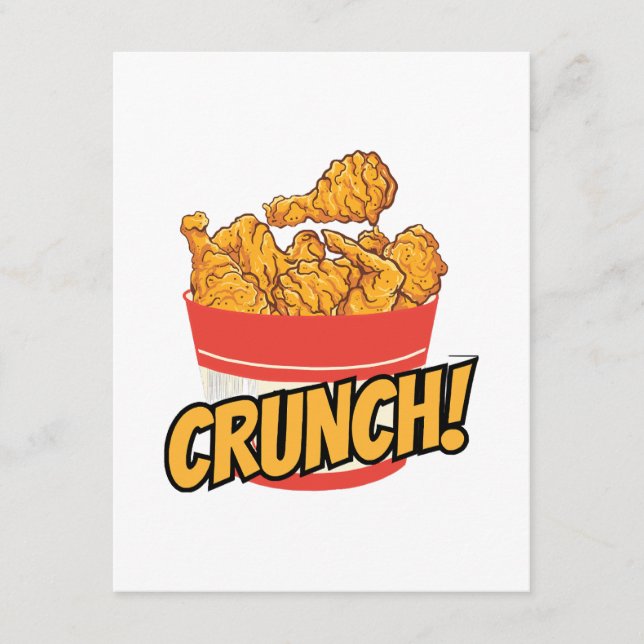 Fried-chicken Enclosure Card (Front)