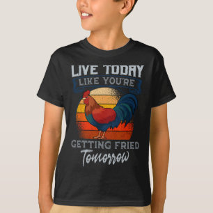 Fried Chicken Food Lover Restaurant Dish Chef Kitc T-Shirt