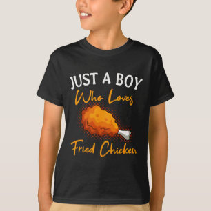Fried Chicken Food Restaurant Dish Chef Kitchen Co T-Shirt