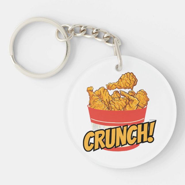 Fried-chicken Keychain (Front)
