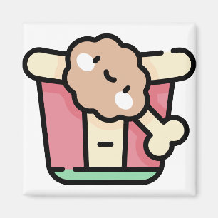 fried chicken magnet