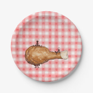 Fried Chicken Paper Plate