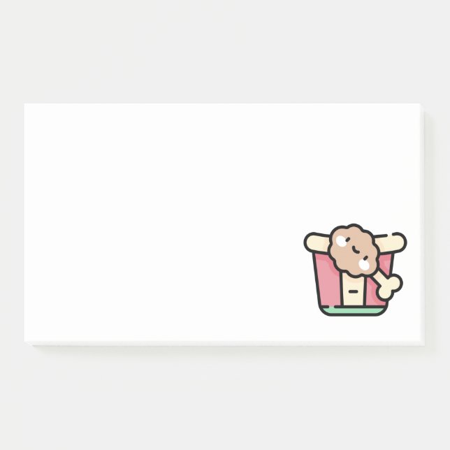 fried chicken post-it notes (Front)