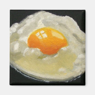 FRIED EGG ARTWORK MAGNET