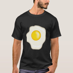 Fried Egg Cool Sunny Side Up Egg Lovers Gift T-Shirt
