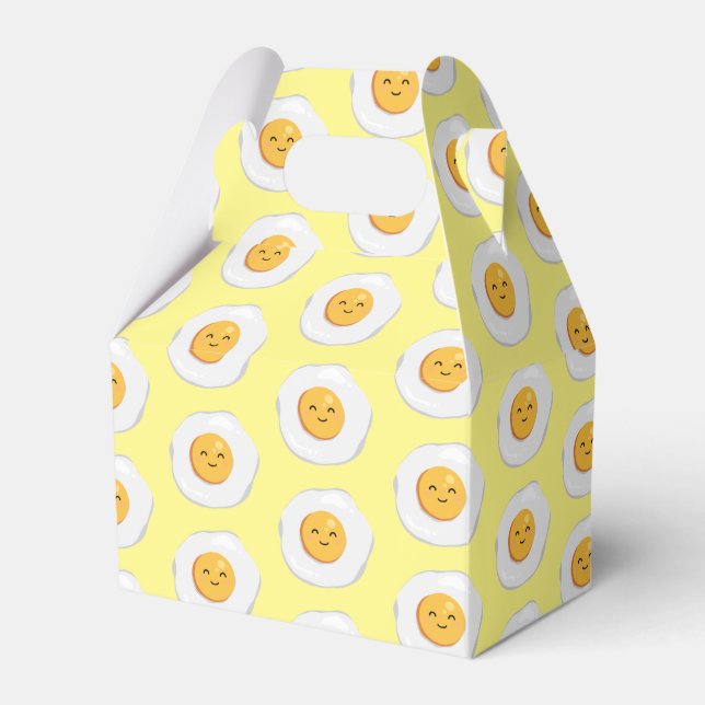 Fried Egg Favor Box (Front Side)