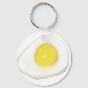 Fried Egg Keychain