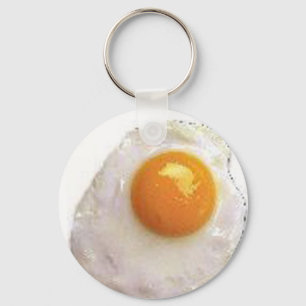 Fried Egg Keychain