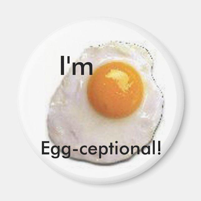 Fried Egg Magnet (Front)