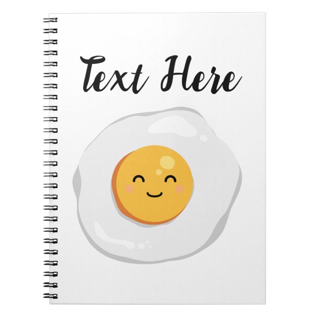 Fried Egg Notebook (Front)