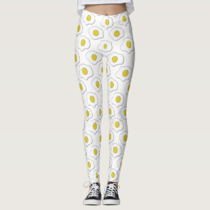 Fried Egg Polka Dot Pattern Leggings