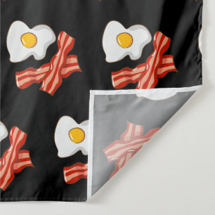 Fried Eggs Bacon Breakfast Lovers Foodie Junk Food Tapestry