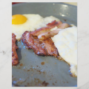 Fried eggs flyer