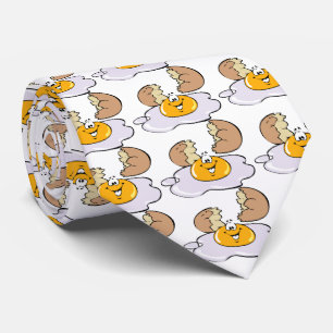fried eggs for breakfast tie
