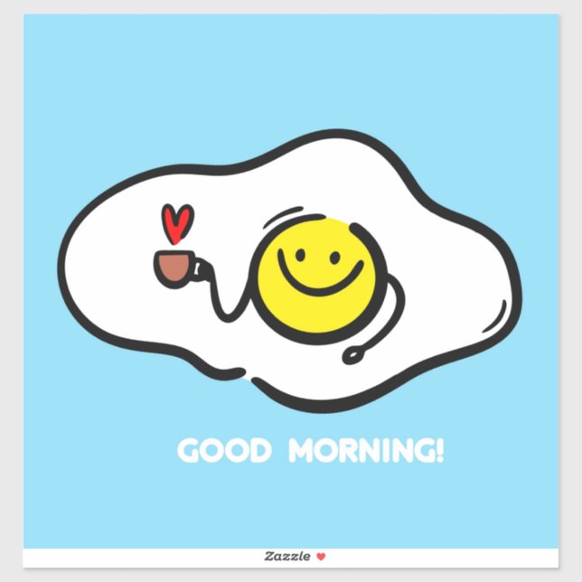 Fried eggs good morning (Sheet)