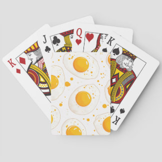 Fried Eggs  Playing Cards