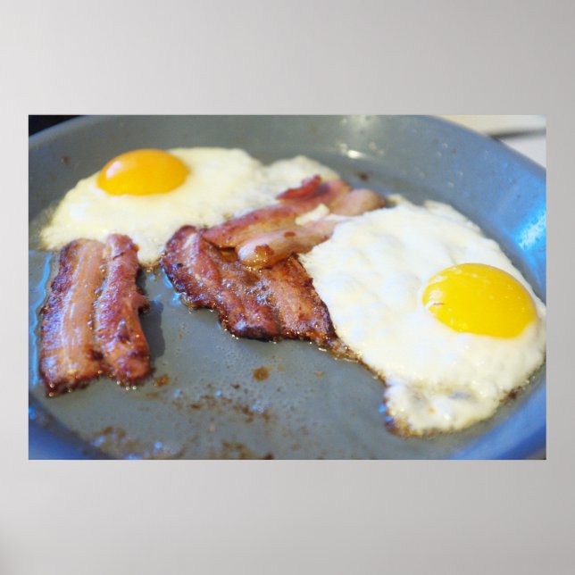 Fried eggs poster (Front)