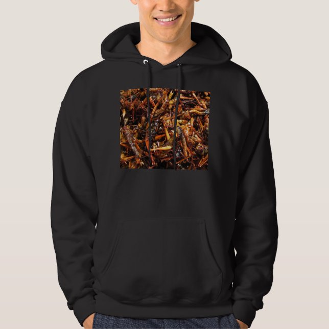 Fried Grasshopper (Takkataen Thot) Asian Food Hoodie (Front)