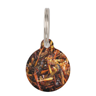 Fried Grasshopper (Takkataen Thot) Asian Food Pet Tag