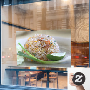 Fried Rice Thai Food Thai Cuisine Food Rice Window Cling