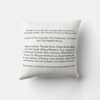 Fried Salt It's From the Desert Denton Texas Outdo Outdoor Pillow