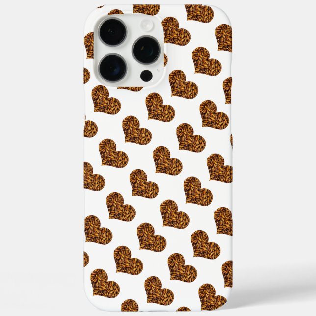 Fried Silk Worms Heart Case-Mate iPhone Case (Back)