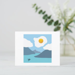 Fried Sun Postcard