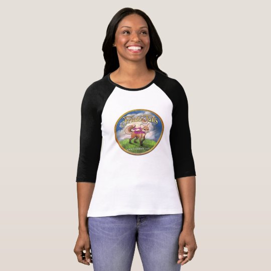 Frieda Tails emblem baseball tee