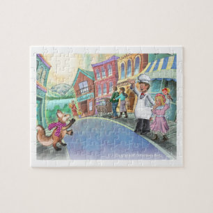 Frieda Tails - Frieda Goes to Town puzzle