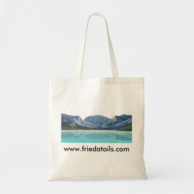 Frieda Tails - Mountains - Budget Tote Bag (Front)
