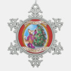 Frieda Tails ornement de Noël - flocon de neige en