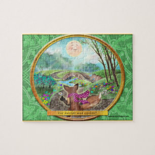 Frieda Tails Volume 2 - Go explore! puzzle