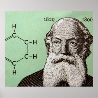 Friedrich August Kekule Poster