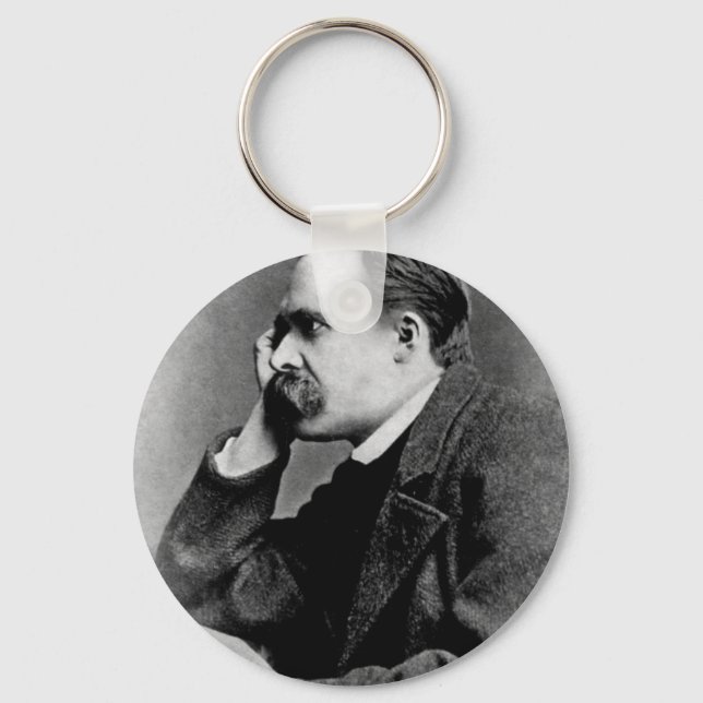 Friedrich Nietzsche Keychain (Front)