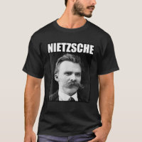 Friedrich Nietzsche Philosopher Portrait T Shirt