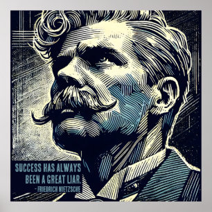 Friedrich Nietzsche Poster