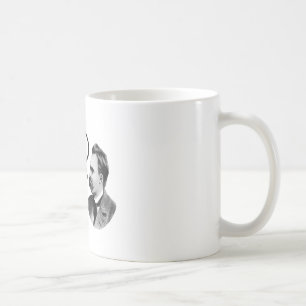 Friedrich Nietzsche Word Bubble Black jGibney Coffee Mug