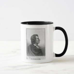 Friedrich Schiller  engraved by Massol Mug
