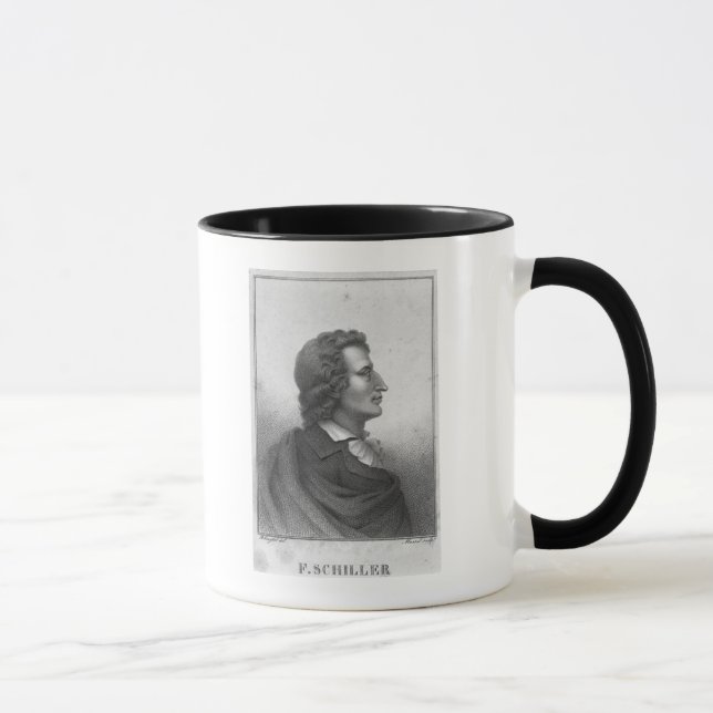 Friedrich Schiller  engraved by Massol Mug (Right)