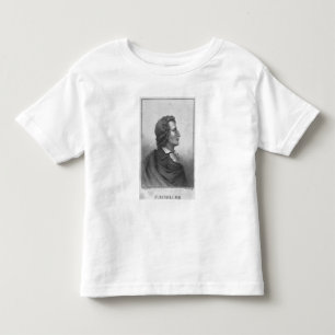 Friedrich Schiller  engraved by Massol Toddler T-shirt