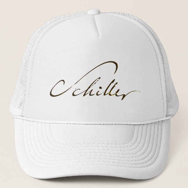 Friedrich Schiller Signature Trucker Hat (Front)