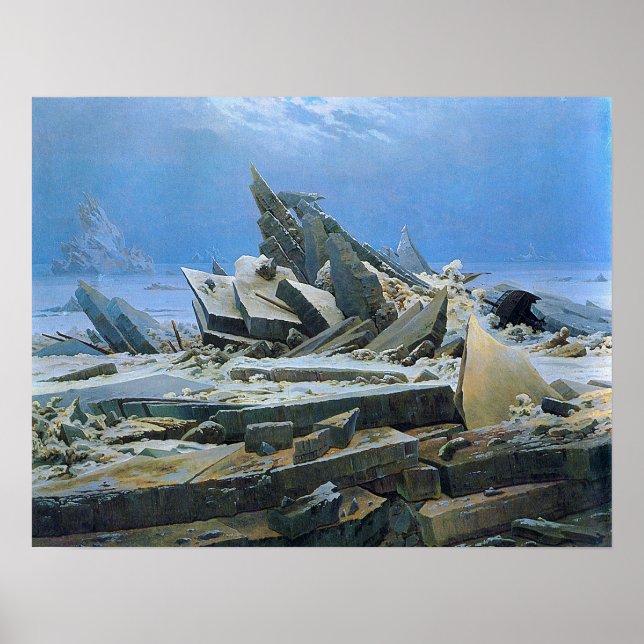 Friedrich - Sea Of Ice Poster (Front)