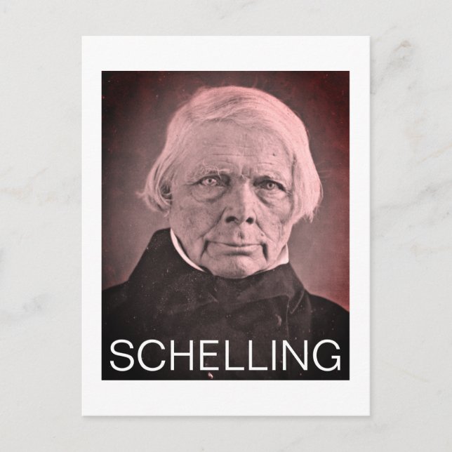 Friedrich Wilhelm Joseph Schelling Postcard (Front)