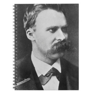 Friedrich Wilhelm Nietzsche (1844-1900) 1873 (b/w Notebook