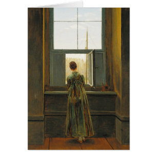 Friedrich Woman at a window CC0507