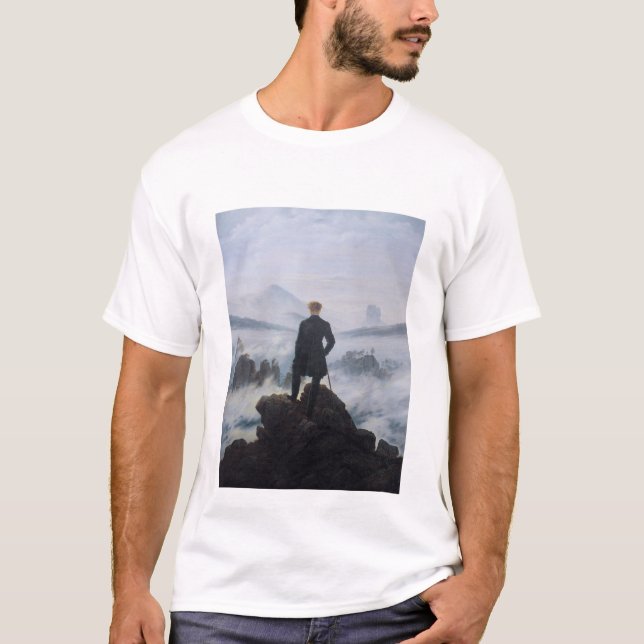 Friedrich's Wanderer above the Sea of Fog T-Shirt (Front)